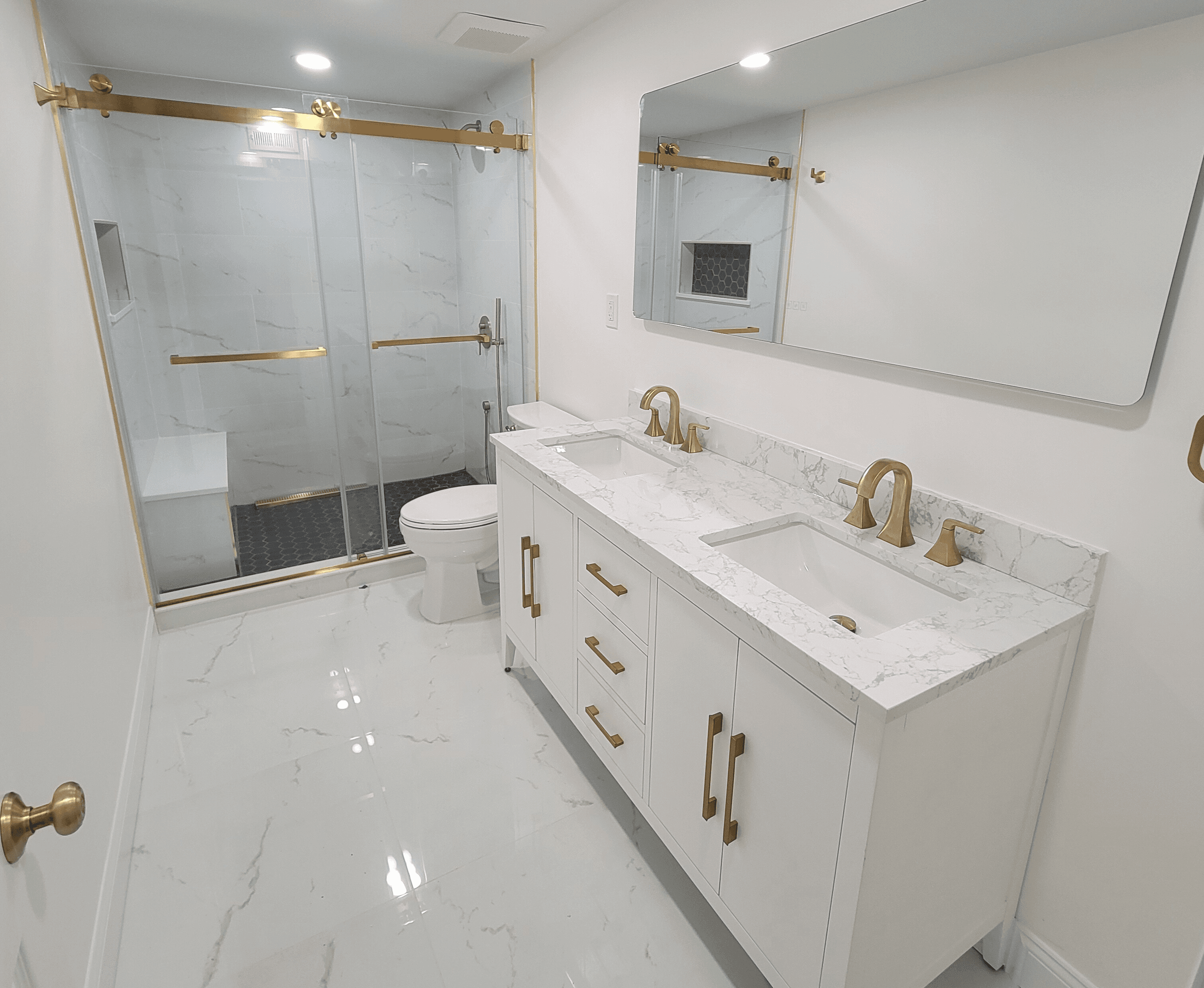 Beautiful bathroom remodeling
